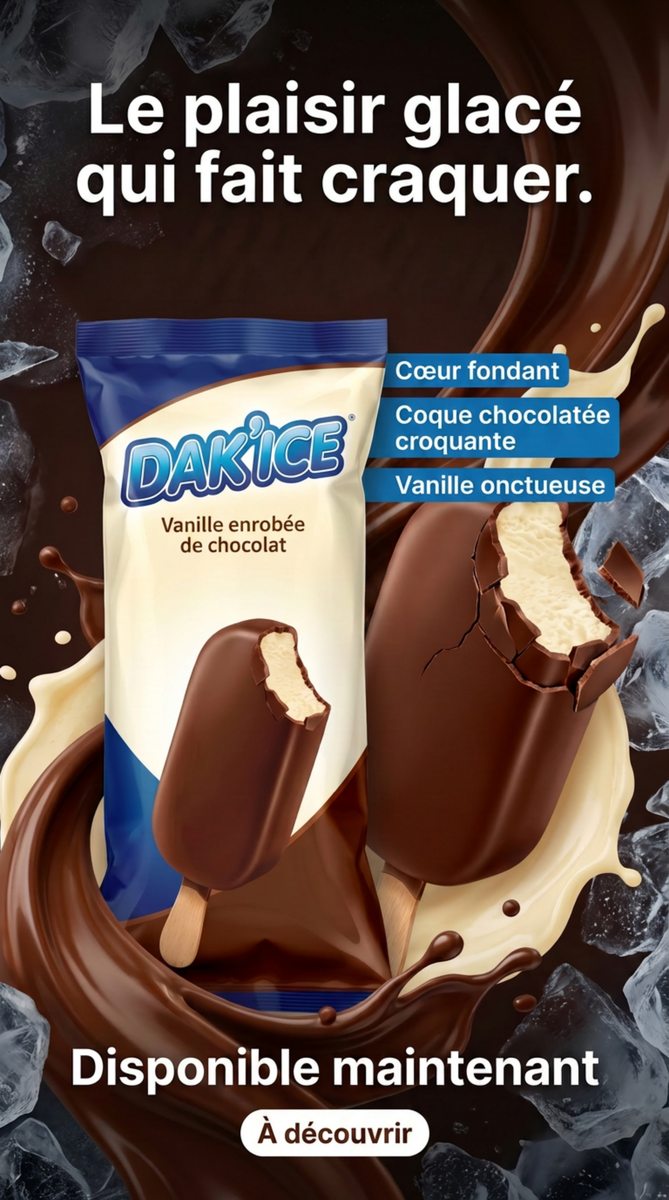 Pub DAK'ICE glace